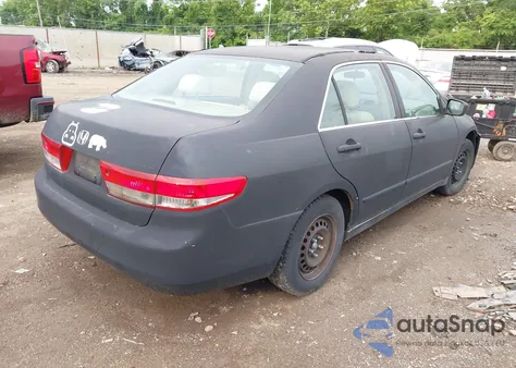 2003 Honda Accord 2.4 Lx from USA, damaged, VIN 1HGCM56373A120538
